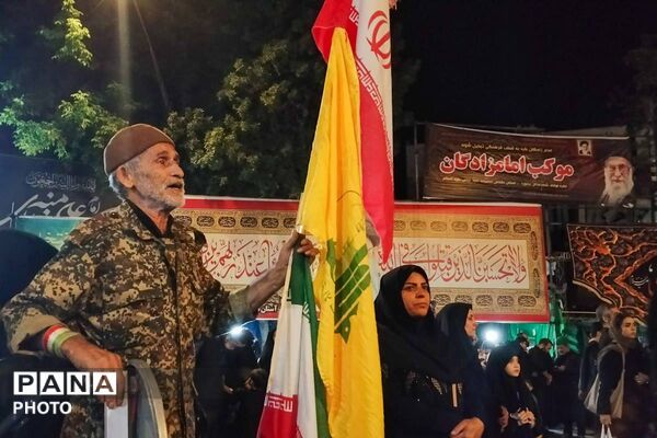 عزاداری شب تاسوعا در بجنورد