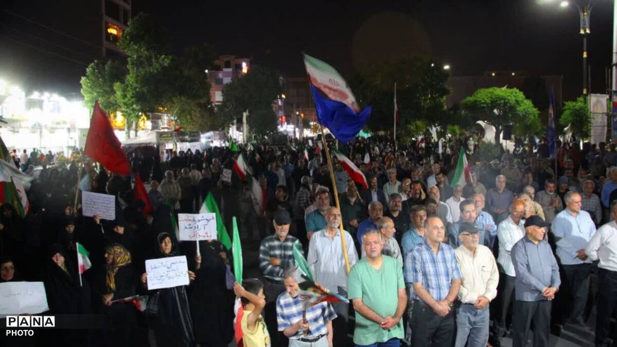 نودو سومین شب اجتماع مردمی شهر هشتگرد. 
