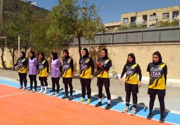 برگزاری مسابقات فوتسال دختران در ملارد 
