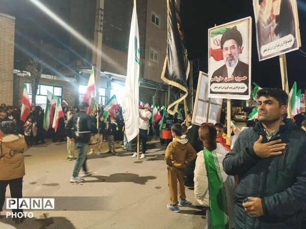 مراسم اربعین قائد شهید امت در یامچی