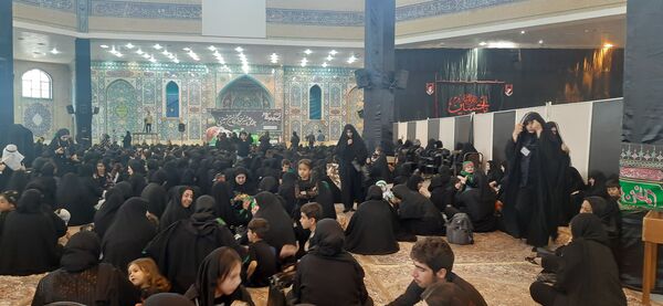 مراسم شیرخوارگان حسینی در شهرستان ایلام
