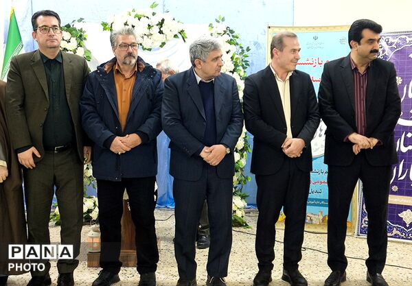 آیین تجلیل از فرهنگی بازنشسته در شهرستان مانه

