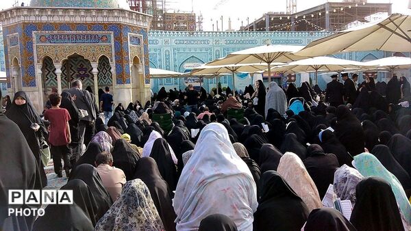 دعای پرفیض عرفه در حرم مطهر امام رضا (ع)