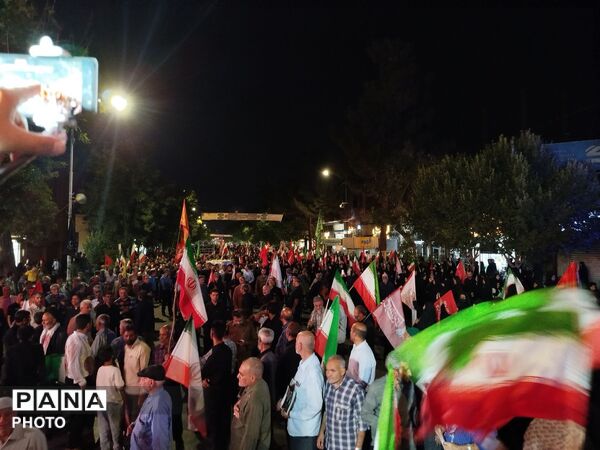 تشییع شهید رحمان جعفری در نیشابور