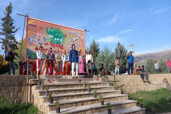 جشن نوروزگاه در پارک ساحلی یاسوج 