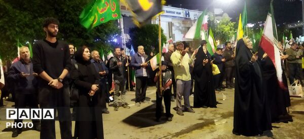  نیشابور در میدان خونخواهی ،شبی دیگر از حماسه آفرینی مردمی نیشابور در قاب پانا 