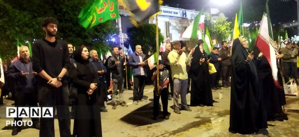  نیشابور در میدان خونخواهی ،شبی دیگر از حماسه آفرینی مردمی نیشابور در قاب پانا 
