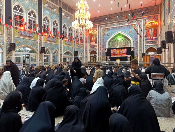 برگزاری مراسم عزاداری ابا عبدالله الحسین (ع) در تکیه ابوالفضلی 