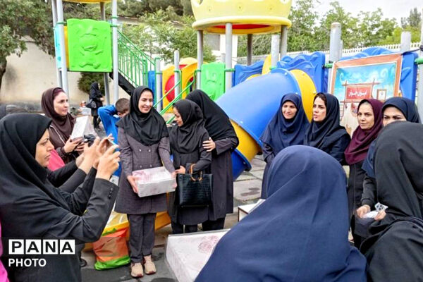 طنین بازی‌های محلی در پارک آفرینش؛ فرهنگیان بجنورد در رقابتی شاد