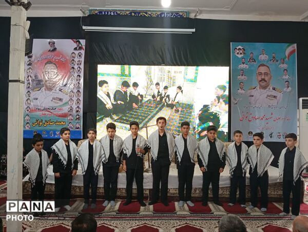 یادبود چهلمین روز شهادت خلبان شهید محمدصادق توانی