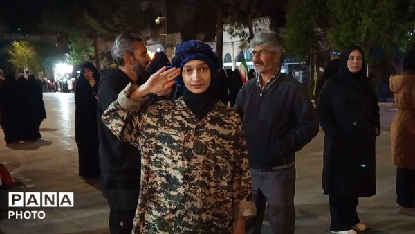 حضور پرشور کودکان و نوجوانان در قلب نیشابور 