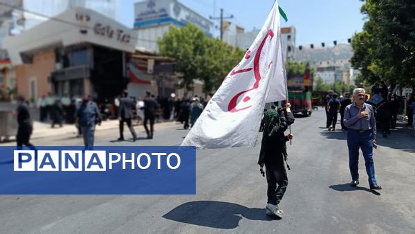 حضور پرشور کودکان و نوجوانان یاسوجی در روز عاشورا 