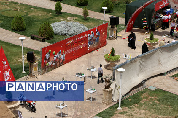 یادواره «سرو سرخ» گرامیداشت ۱۴۰ امدادگر شهید استان قم-1