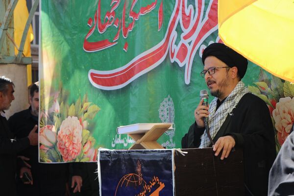 شکوه حضور مردم شهرستان سامان در راهپیمایی یوم‌الله ۱۳ آبان
