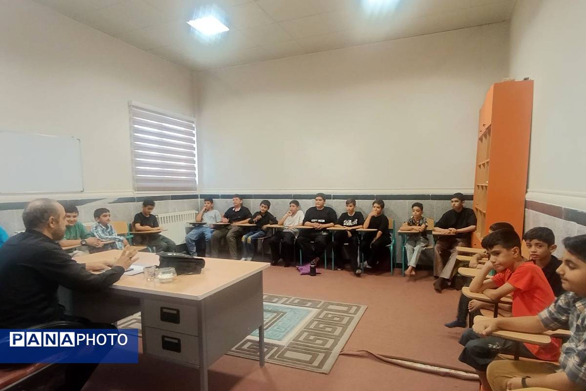 تابستانی معنوی برای دانش‌آموزان در دارالقرآن معراج شهرستان پردیس 