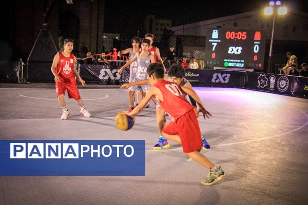 دومین روز مسابقات بسکتبال ۳در۳ در تبریز 