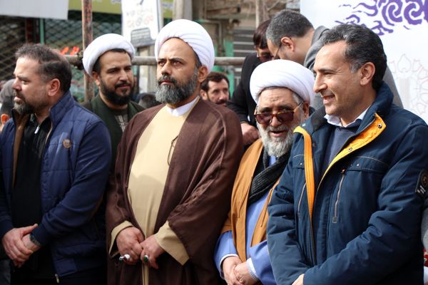 حضور پرشور مردم سملقان در راهپیمایی ۲۲ بهمن