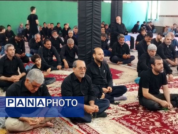 مراسم تاسوعای حسینی در شهرستان گالیکش