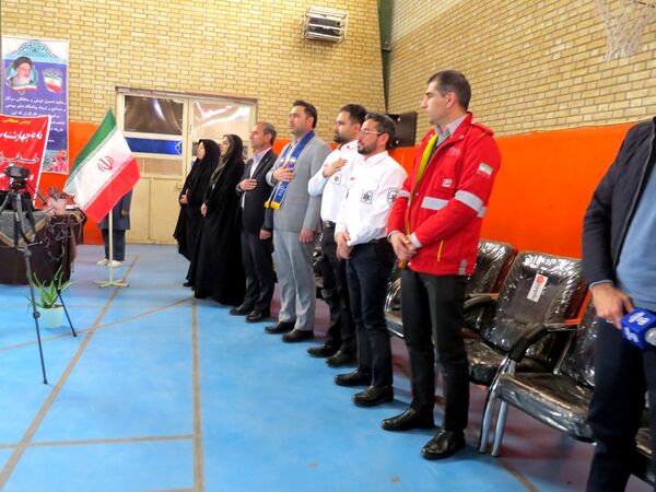 همایش پیشگیری از آسیب‌های چهارشنبه سوری در دبیرستان نرجس بجنورد
