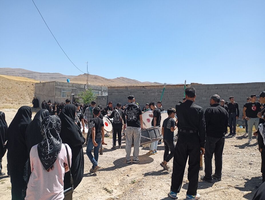 تاسوعای حسینی در روستای گزکوه