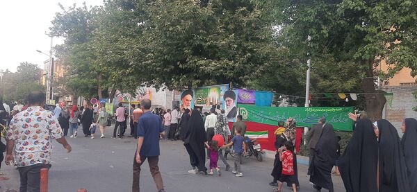 راهپیمایی کیلومتری غدیر در نیشابور