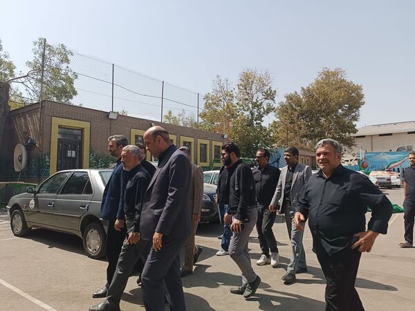 بازدید  رئیس مرکز حراست وزارت آموزش و پرورش از خدمت‌رسانی به زائران در مشهد