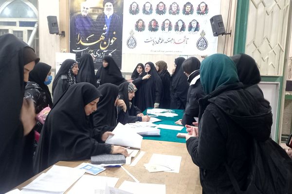 افتتاحیه اعتکاف دختران چهاردانگه