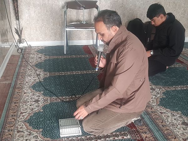 اولین مراسم زیارت عاشورای  دبیرستان شاهد ابوذر غفاری نیشابور به‌مناسبت شهادت شهید سید حسن نصرالله 