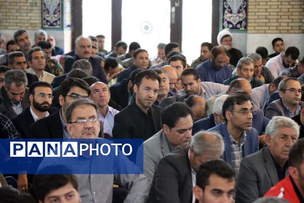 برگزاری مراسم گرامیداشت رئیس جمهور فقید و هیات همراه در شهرستان ایلام