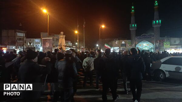 حضور با شکوه مردم آشخانه در هشتمین شب عزاداری رهبر معظم انقلاب