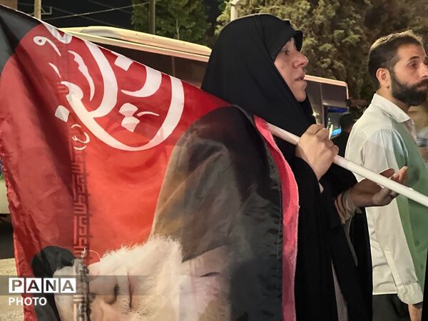حضور حماسی مردم کرج در نود ودومین شب از تجمعات مردمی