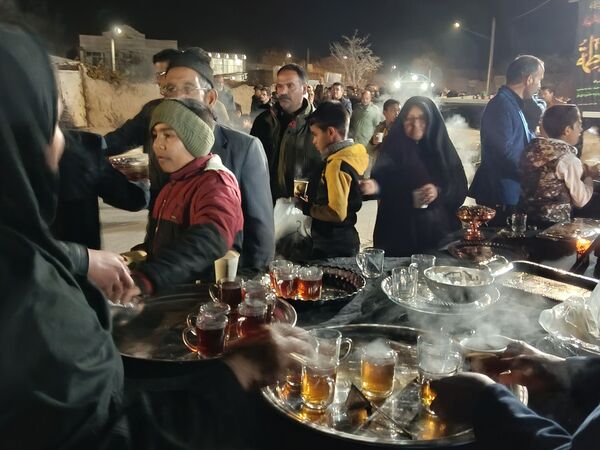 برپایی ایستگاه صلواتی در کاشمر