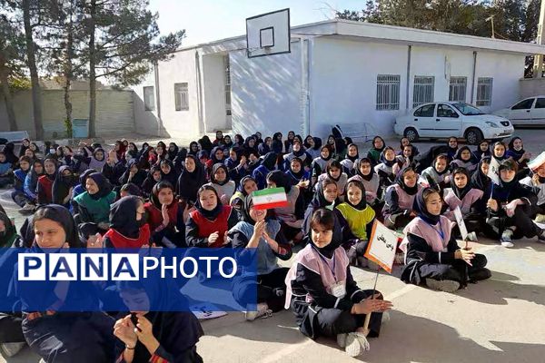 افتتاح المپیاد ورزشی در مدرسه زکیه صباشهر