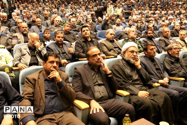 بزرگداشت اولین سالگرد شهادت سردار محمد کاظمی با حضور وزیر آموزش و پرورش