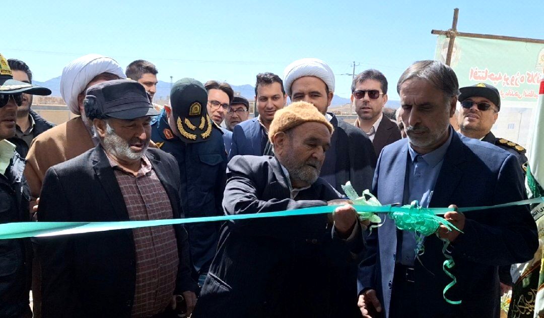 کلانتری شهر درق افتتاح شد
