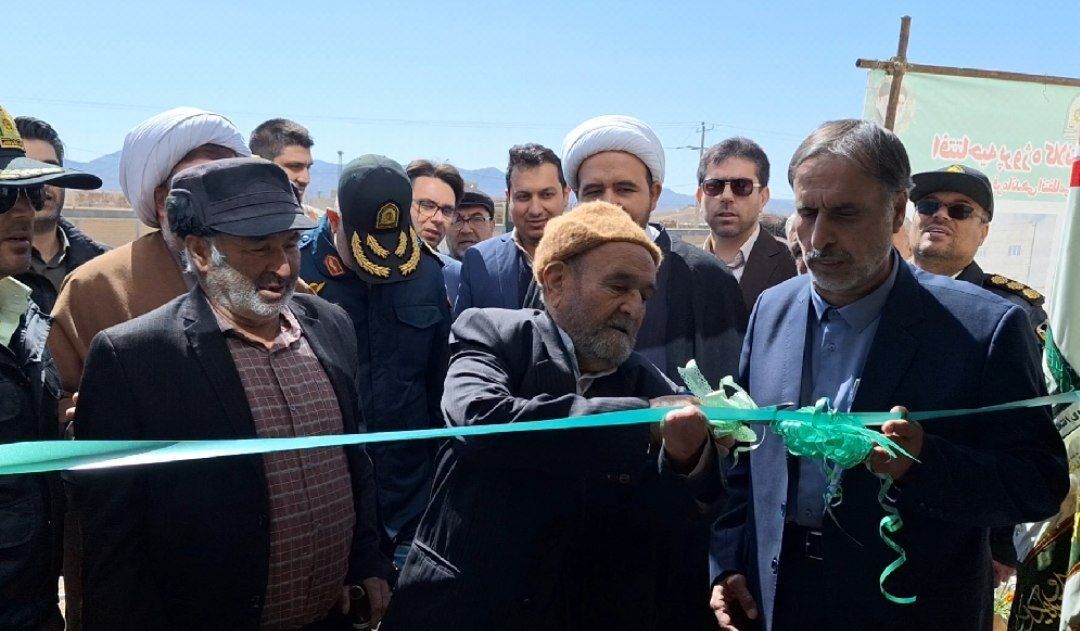 کلانتری شهر درق افتتاح شد