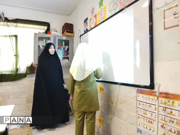 کلاس های جبرانی تابستانه دبستان حضرت زینب (س) شهر جعفریه 