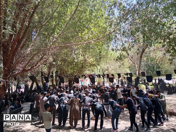 دلدادگان حسینی در سوگ علمدار کربلا گریستند