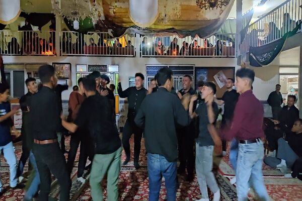 شام غریبان حسینی در مسجد جامع شهر بار