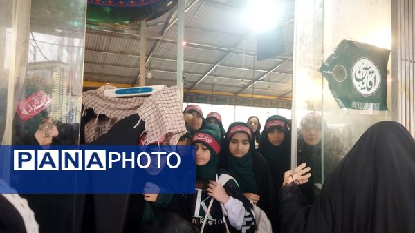 اعزام دانش‌آموزان دختر قائمشهری به اردوی راهیان نور