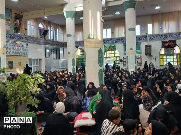 همایش شیرخوارگان حسینی در مسجد شهدا شهرستان کوهپایه