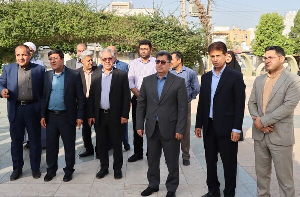تجدید میثاق با شهدا در بوشهر