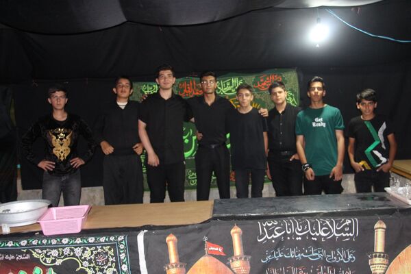 مراسم عزاداری شب هفتم محرم در مسجد امام هادی(ع) شهرکرد