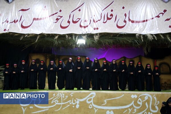 مراسم بنات الحسین در شهرستان تنگستان 