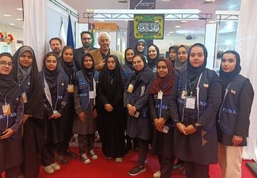 حضور محمدرضا طالقانی در نمایشگاه «یاریگران زندگی»
