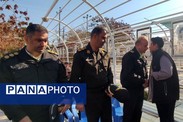 سومین سالگرد شهید علی‌اکبر رنجبر در گلزار شهدای شیراز