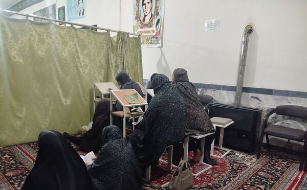 مراسم شب هشتم محرم  در مسجد صاحب الزمان (عج) نیشابور