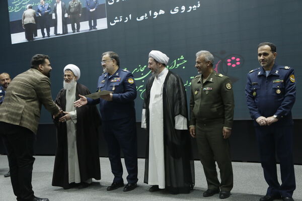 اختتامیه جشنواره تولیدات مجازی نیروی هوایی با تقدیر از روایتگران جوان