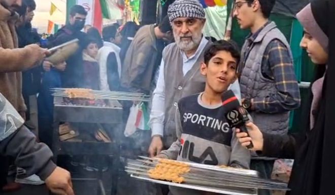 انس و ارادت خادمان نوجوان موکب های جمکران به امام زمان(عج)