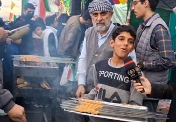 انس و ارادت خادمان نوجوان موکب های جمکران به امام زمان(عج)